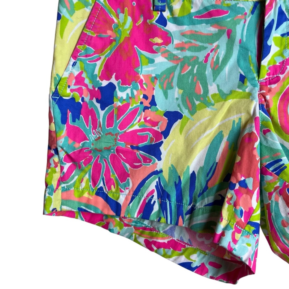 Lilly Pulitzer Callahan 5” Short in Multi Casa Banana Size 6 - Picture 4 of 14